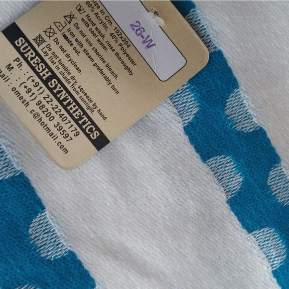 Multicolor Throw Size 102*204 cm - Picture 6 of 8